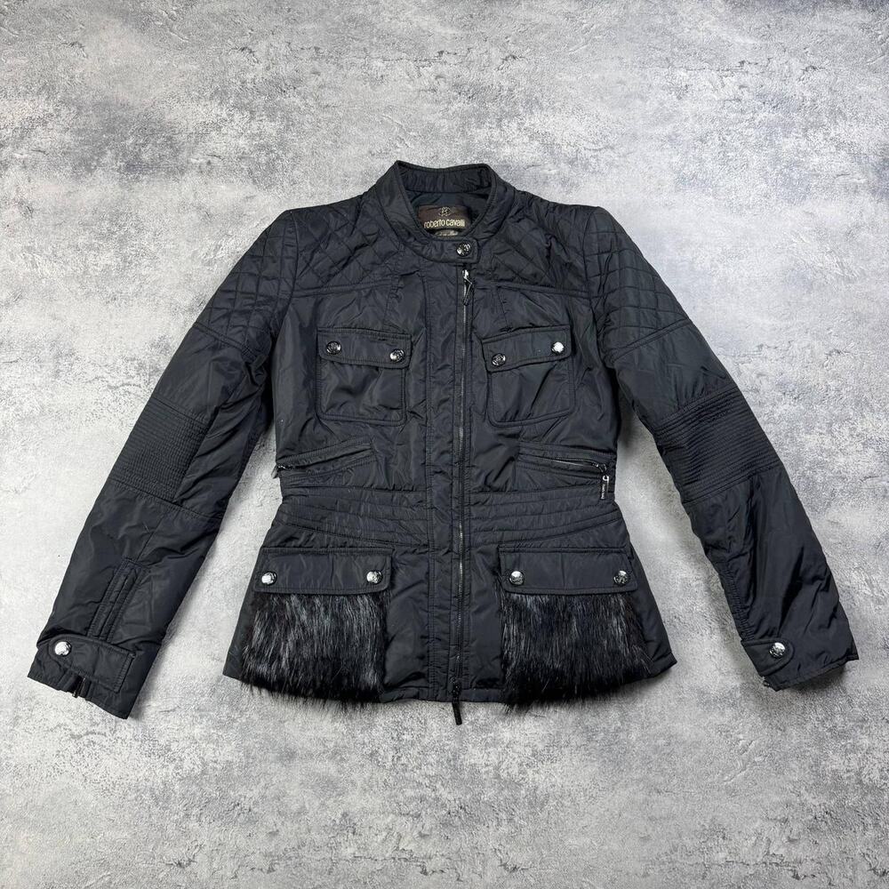 Roberto cavalli black jacket